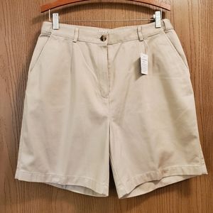NWT LL Bean Original Fit Shorts size 14